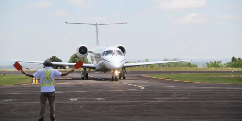 Imagem ilustrativa da imagem Aeroporto de Guarapuava recebe seis voos nesta semana