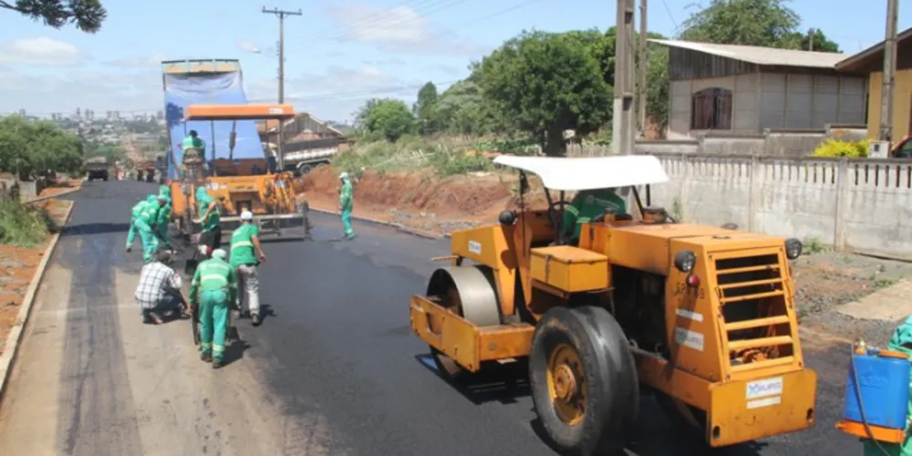 Imagem ilustrativa da imagem Obras melhoram infraestrutura urbana em Guarapuava