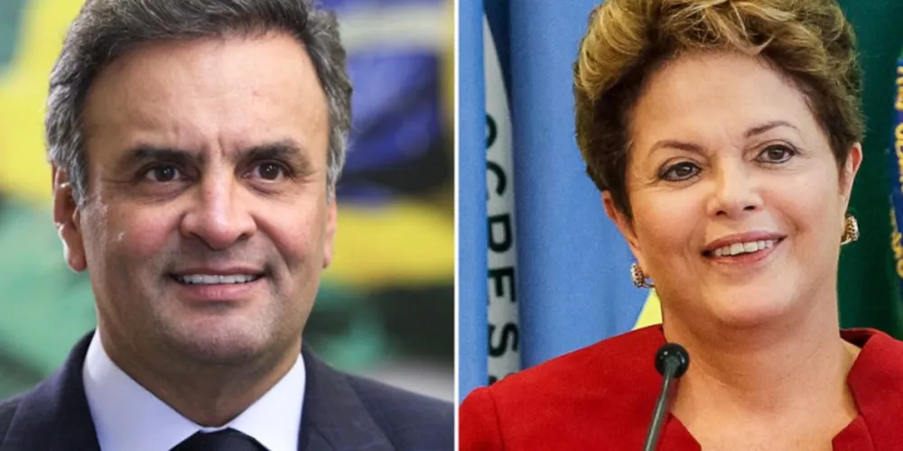 Imagem ilustrativa da imagem Aécio tem 51% e Dilma com 49% das intenções de voto