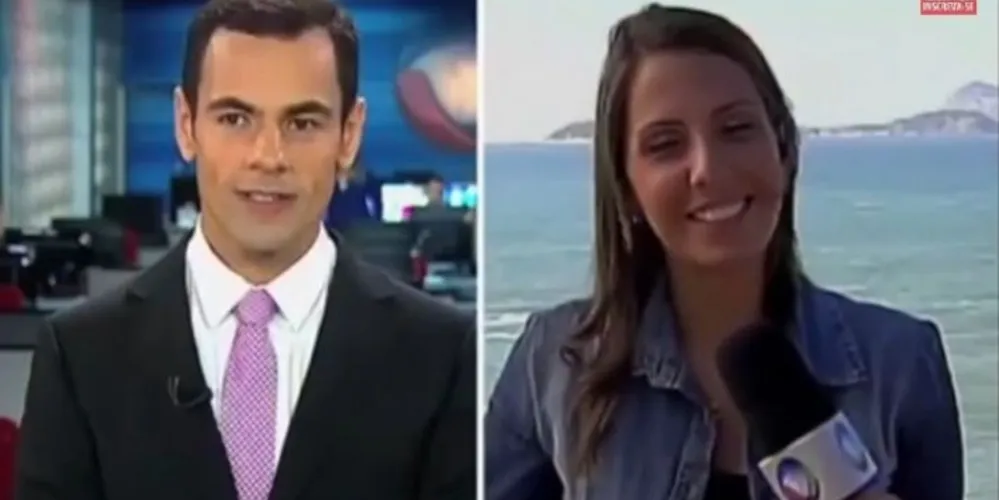 Imagem ilustrativa da imagem Jornalista dá cantada em colega ao vivo e é promovido na Record