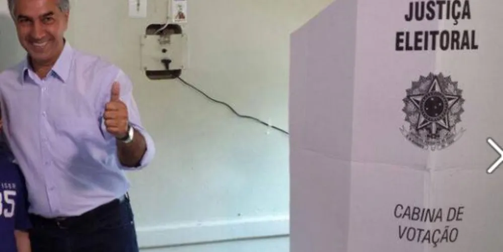 Imagem ilustrativa da imagem Reinaldo Azambuja está eleito em Mato Grosso do Sul