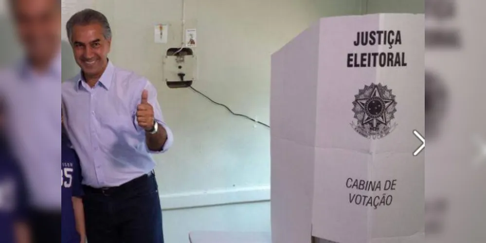Imagem ilustrativa da imagem Reinaldo Azambuja está eleito em Mato Grosso do Sul