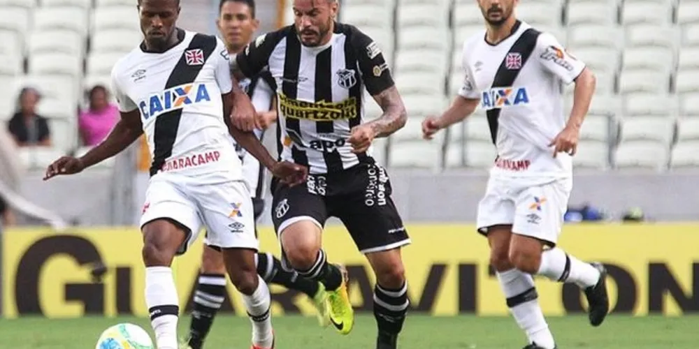 Imagem ilustrativa da imagem Vasco joga mal e perde para o Ceará na casa do adversário