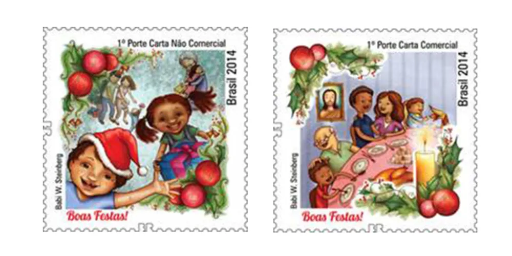 Imagem ilustrativa da imagem Selos do Natal 2014 já estão disponíveis para compra