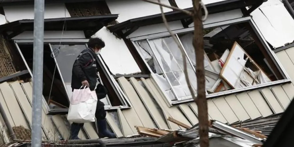 Imagem ilustrativa da imagem Terremoto no Japão fere 39 pessoas