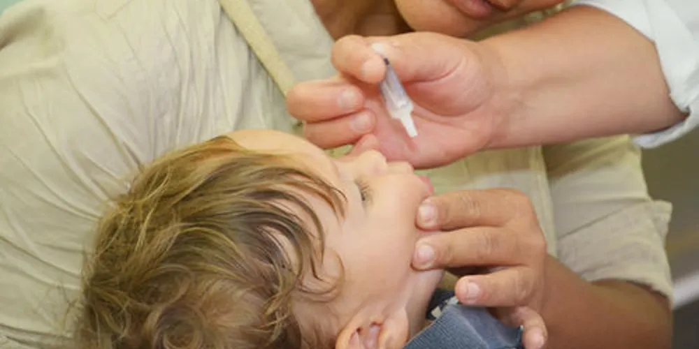 Imagem ilustrativa da imagem Vacinação contra a polio e sarampo continua até o dia 12