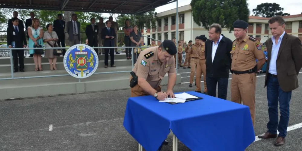 Imagem ilustrativa da imagem Polícia Militar e IMM assinam termo de parceria
