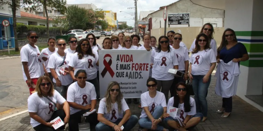 Imagem ilustrativa da imagem Castro realiza campanha de prevenção contra Aids 