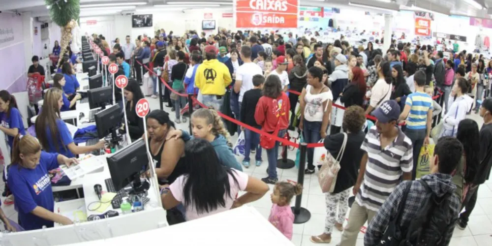 Imagem ilustrativa da imagem Comércio de PG deve ter lojas lotadas hoje