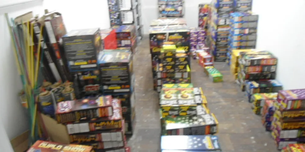 Imagem ilustrativa da imagem Polícia apreende 500 kg de fogos de artifícios irregulares
