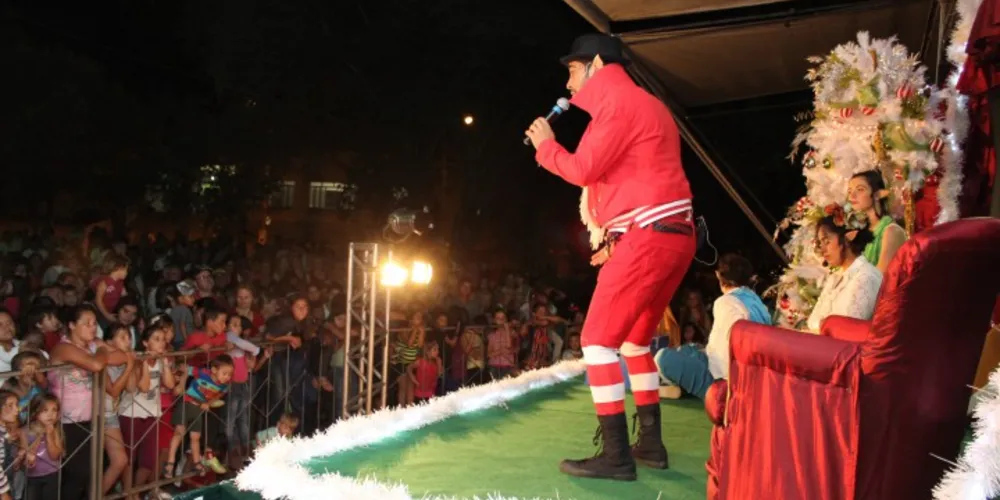 Imagem ilustrativa da imagem Prudentópolis recebe caravana do Natal Encantado no domingo