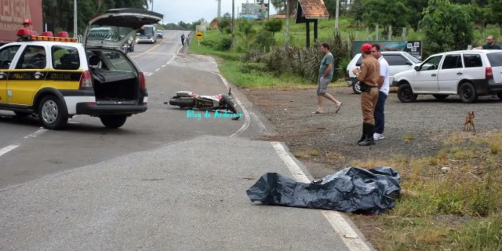 Imagem ilustrativa da imagem Motociclista morre em acidente na PR 151