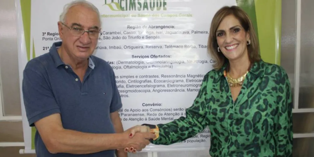 Imagem ilustrativa da imagem Prefeita de Tibagi assume Consórcio de Saúde