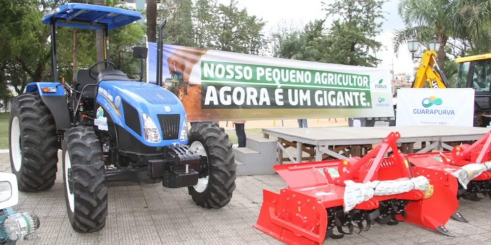 Imagem ilustrativa da imagem Produtores familiares recebem novos equipamentos