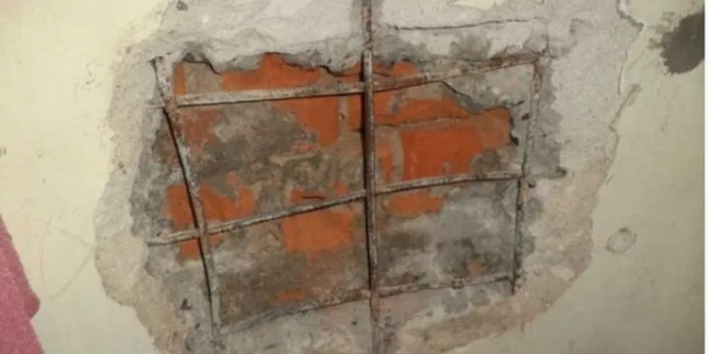 Imagem ilustrativa da imagem Detentos cavam buraco e serram barras de ferro em carceragem