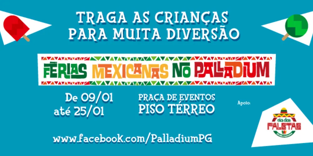 Imagem ilustrativa da imagem Palladium oferece ‘aventura mexicana’ para crianças nas férias