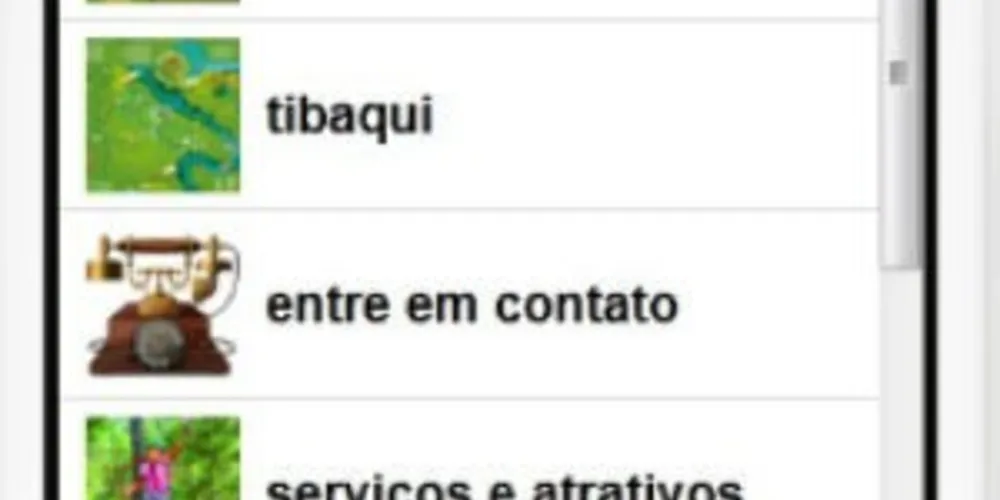 Imagem ilustrativa da imagem Tibagi lança aplicativo de turismo para smartphones