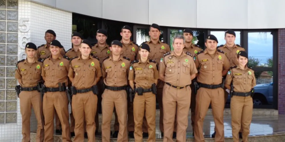 Imagem ilustrativa da imagem PM recebe 14 novos aspirantes para atuar na região