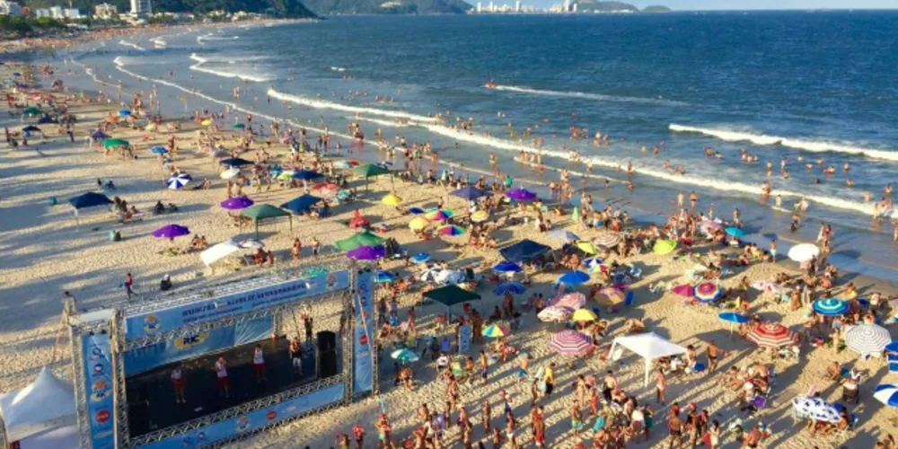 Imagem ilustrativa da imagem Atividades em Guaratuba atraem mais de 75 mil pessoas
