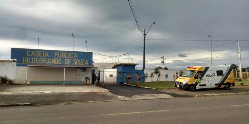 Imagem ilustrativa da imagem Possível rebelião na cadeia mobiliza a polícia