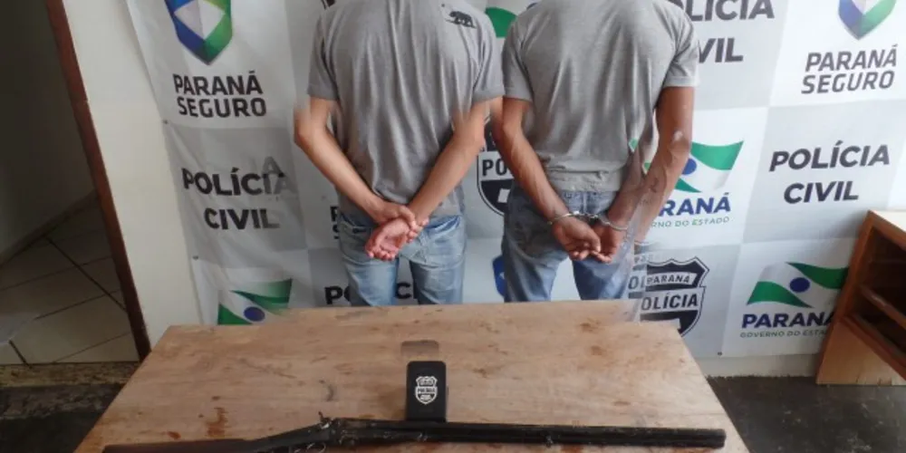 Imagem ilustrativa da imagem Suspeitos de homicídio são presos pela polícia de Castro