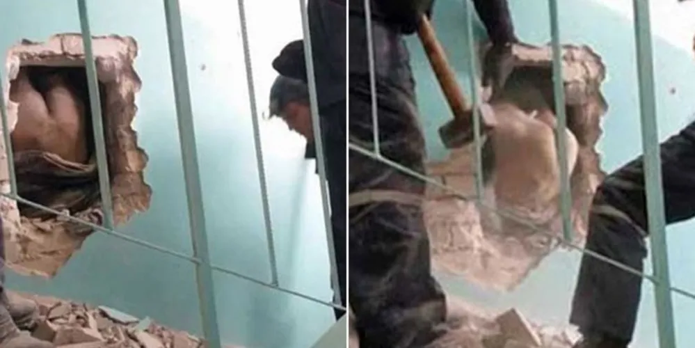 Imagem ilustrativa da imagem Russo fica entalado em duto de ventilação após seguir cheiro de sopa