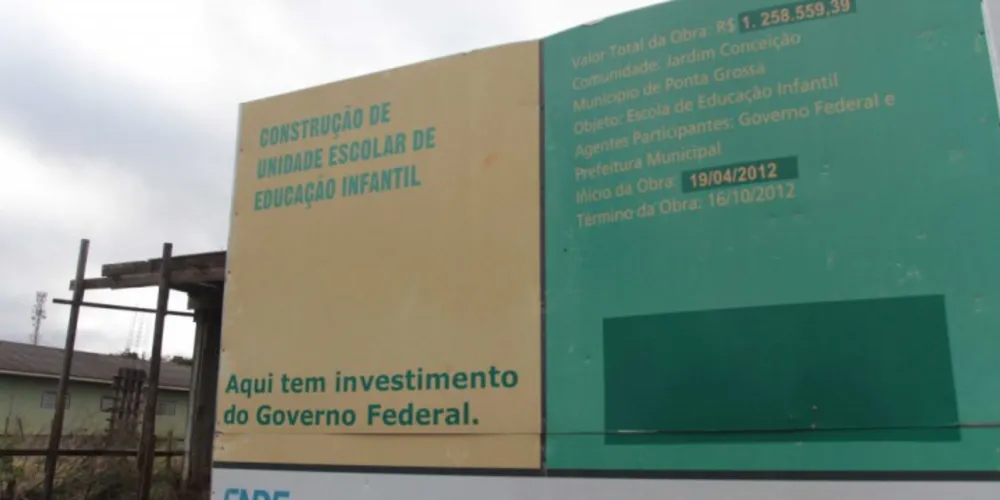 Imagem ilustrativa da imagem Dívida da União com PG emperra obras públicas na cidade