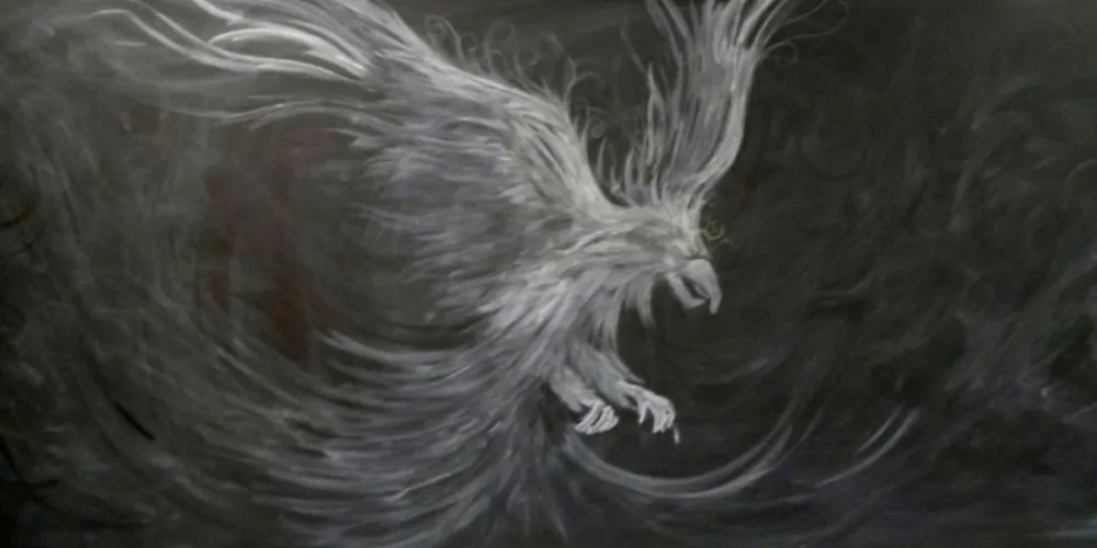 Imagem ilustrativa da imagem Professor cria desenhos deslumbrantes em quadro negro para atrair atenção dos alunos