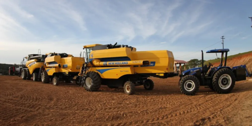 Imagem ilustrativa da imagem New Holland demonstra tratores a produtores