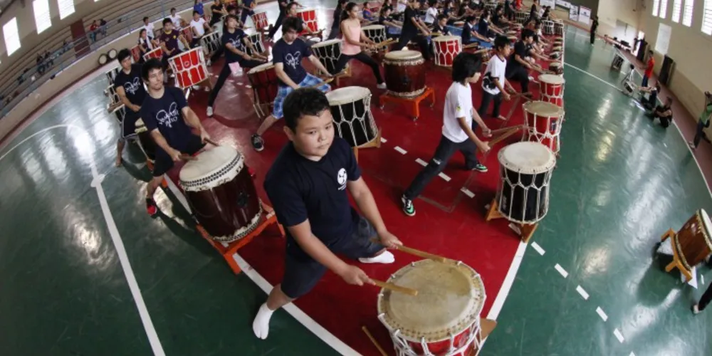Imagem ilustrativa da imagem Taiko celebra 120 anos de amizades entre países