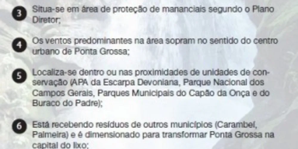 Imagem ilustrativa da imagem Seminário em defesa das águas dos Campos Gerais