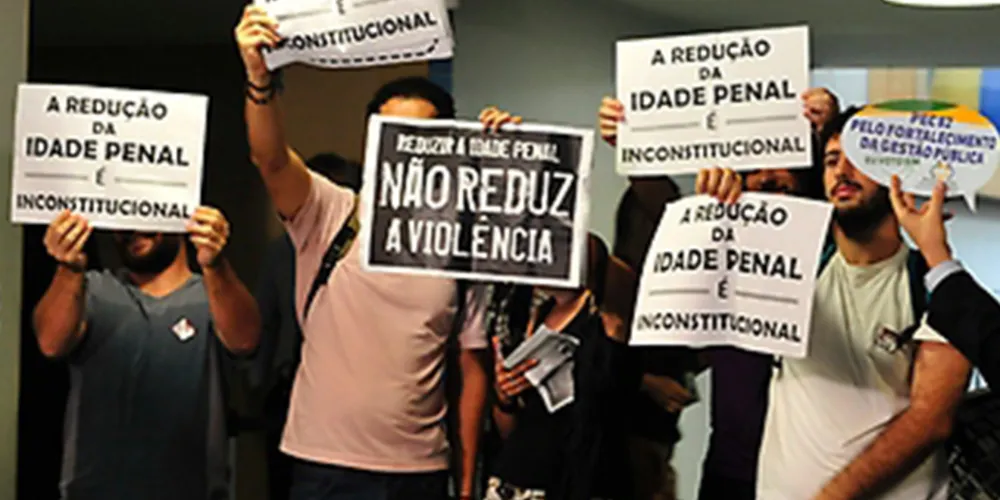 Imagem ilustrativa da imagem Câmara: redução da maioridade penal é aprovada na CCJ