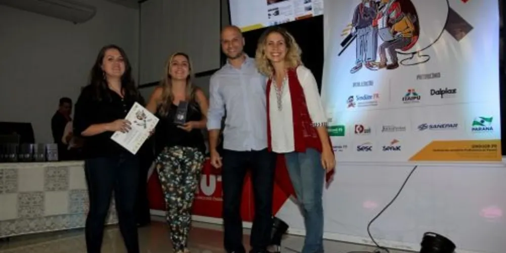 Imagem ilustrativa da imagem Curso de Jornalismo da UEPG é premiado em Curitiba