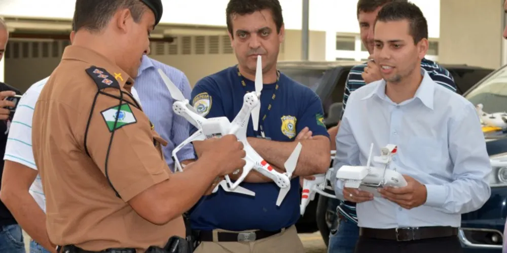 Imagem ilustrativa da imagem Segurança Pública realiza capacitação com drone
