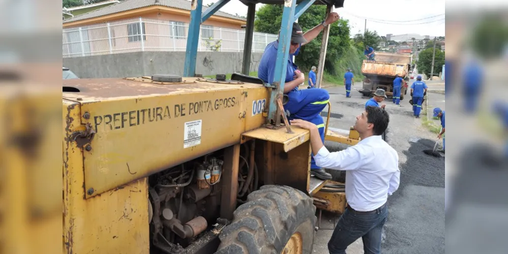 Imagem ilustrativa da imagem Operação Padrão realiza obras no bairro de Olarias