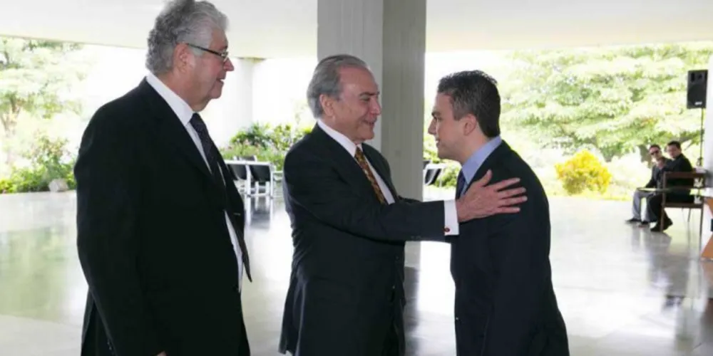Imagem ilustrativa da imagem Aliel Machado se reúne com Michel Temer