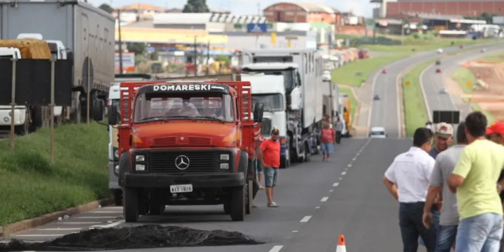 Imagem ilustrativa da imagem Bloqueios não devem atingir os Campos Gerais