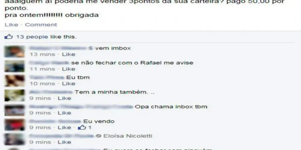 Imagem ilustrativa da imagem Detran alerta sobre a ilegalidade de repassar pontos na CNH