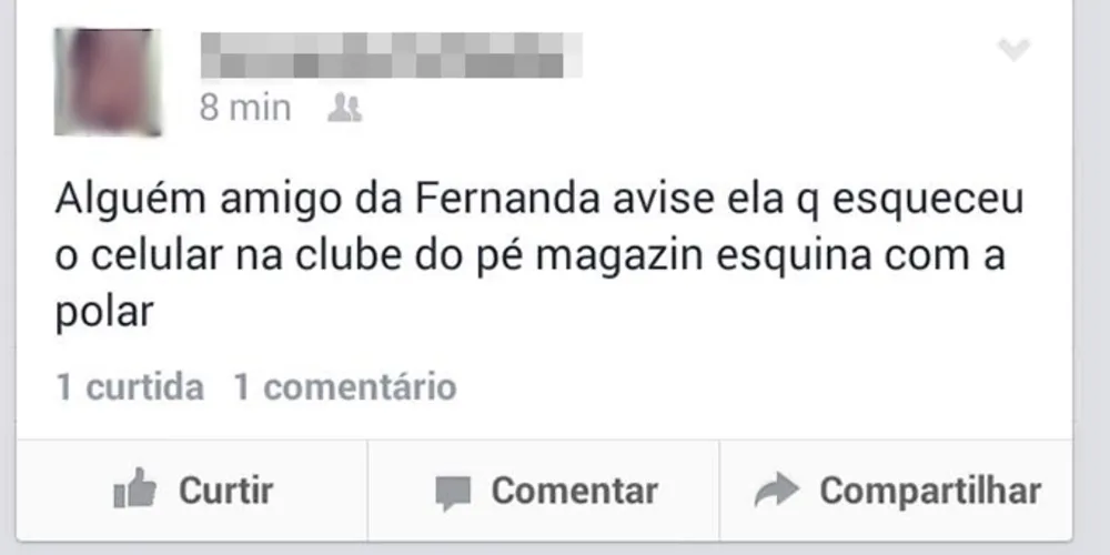 Imagem ilustrativa da imagem Cliente esquece celular em loja de PG e vendedora dá exemplo