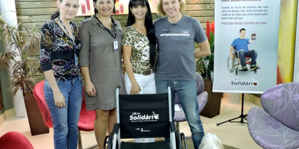 Imagem ilustrativa da imagem RodoNorte doa cadeira do ‘Lacre Solidário’ para Selo Social