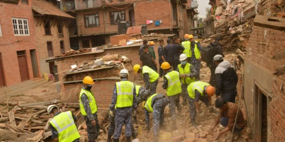 Imagem ilustrativa da imagem Terremoto no Nepal tem mais de 5 mil mortes confirmadas