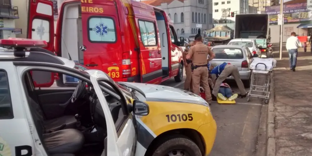 Imagem ilustrativa da imagem Mulher é agredida a pauladas no centro de PG
