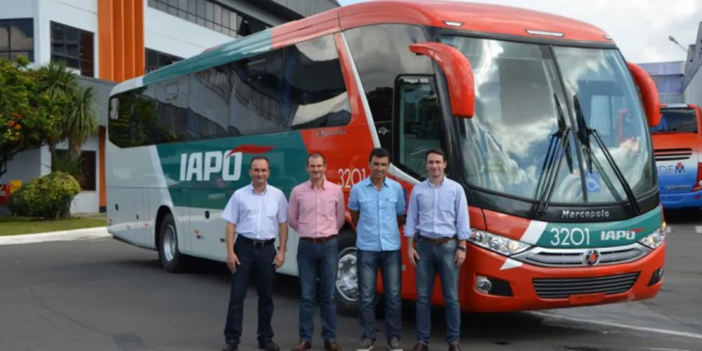 Imagem ilustrativa da imagem Viação Iapó amplia frota com 17 novos ônibus