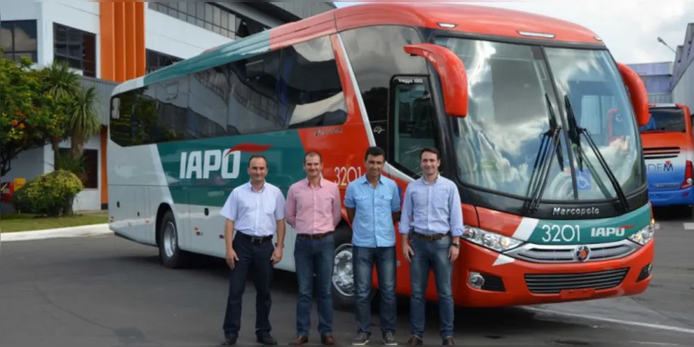 Imagem ilustrativa da imagem Viação Iapó amplia frota com 17 novos ônibus