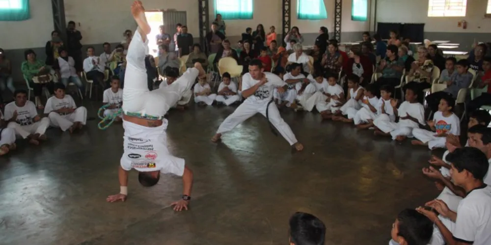 Imagem ilustrativa da imagem Distrito de Castro recebe primeiro evento de capoeira
