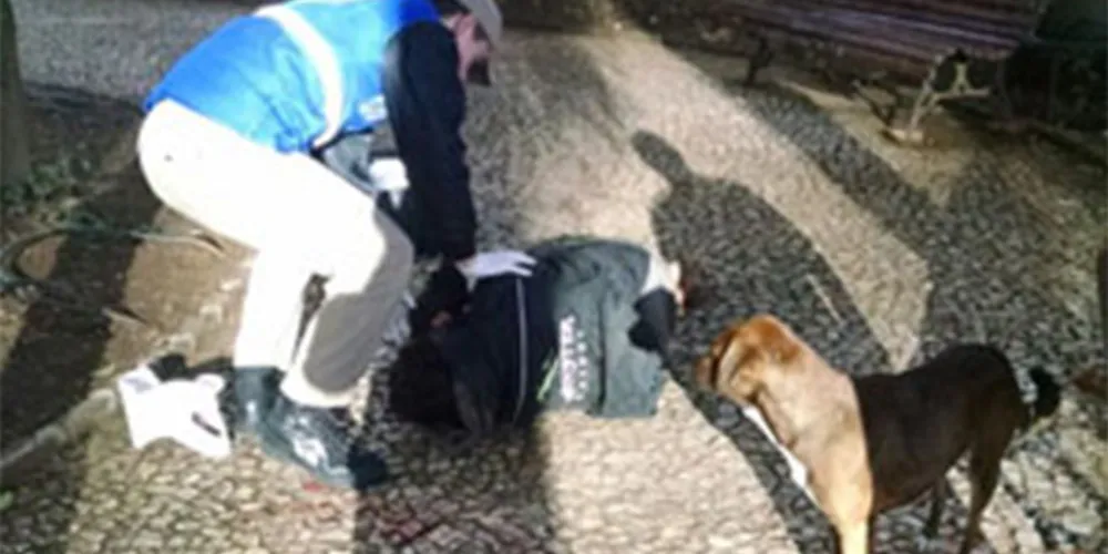 Imagem ilustrativa da imagem Morador de rua é encontrado morto no centro de Curitiba