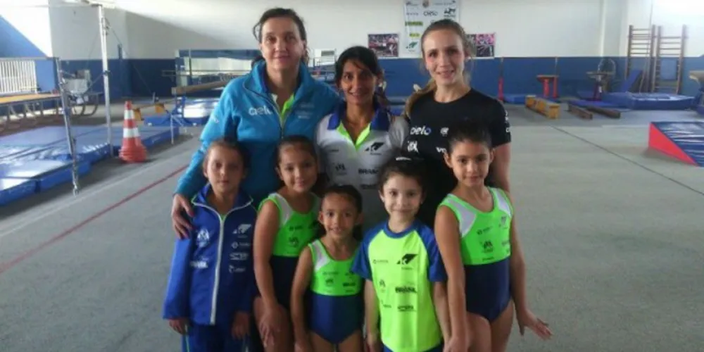 Imagem ilustrativa da imagem Atletas da Ginástica Artística de Telêmaco recebem uniformes