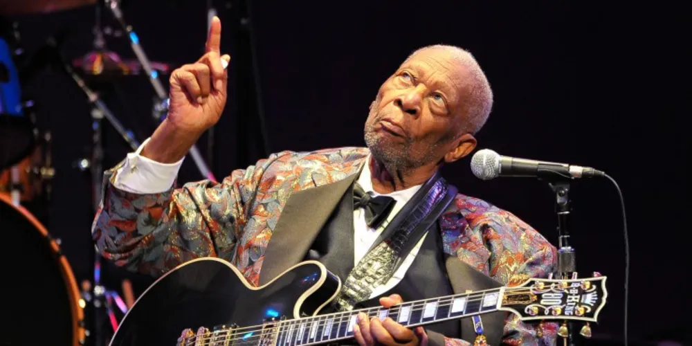Imagem ilustrativa da imagem Morre aos 89 anos B.B. King, lenda do blues americano
