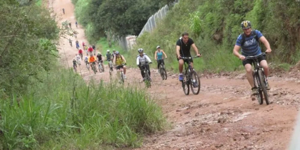 Imagem ilustrativa da imagem Domingo é dia de pedalada para o interior de Castro 