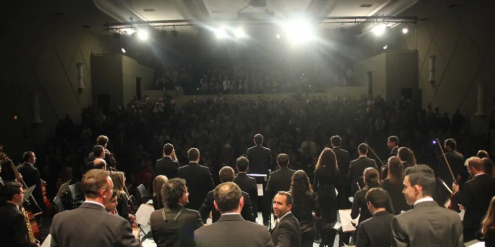 Imagem ilustrativa da imagem Concerto da Orquestra Sinfônica arrecada mais de 800 livros